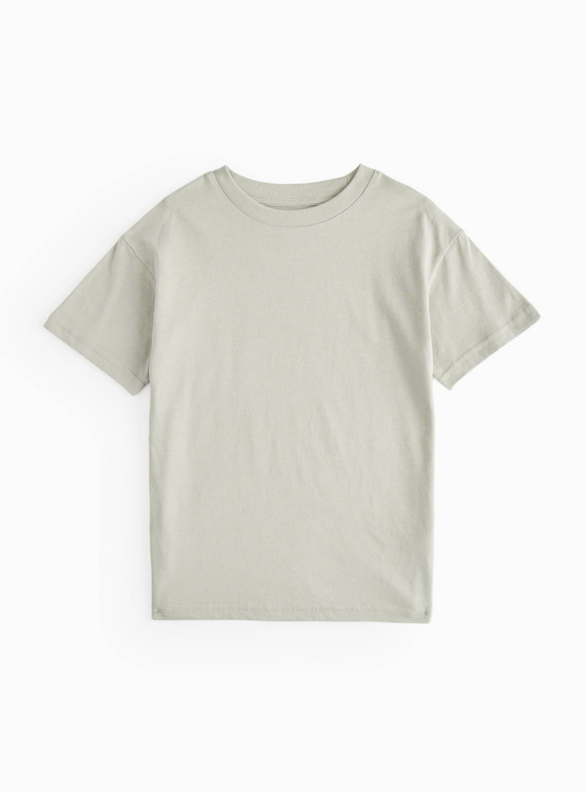 Light Green Plain T-Shirt 8 years - Image 1